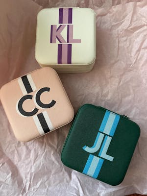 Shadow Monogram Travel Jewelry Case