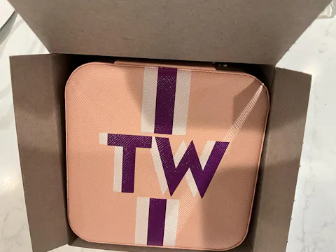 Shadow Monogram Travel Jewelry Case