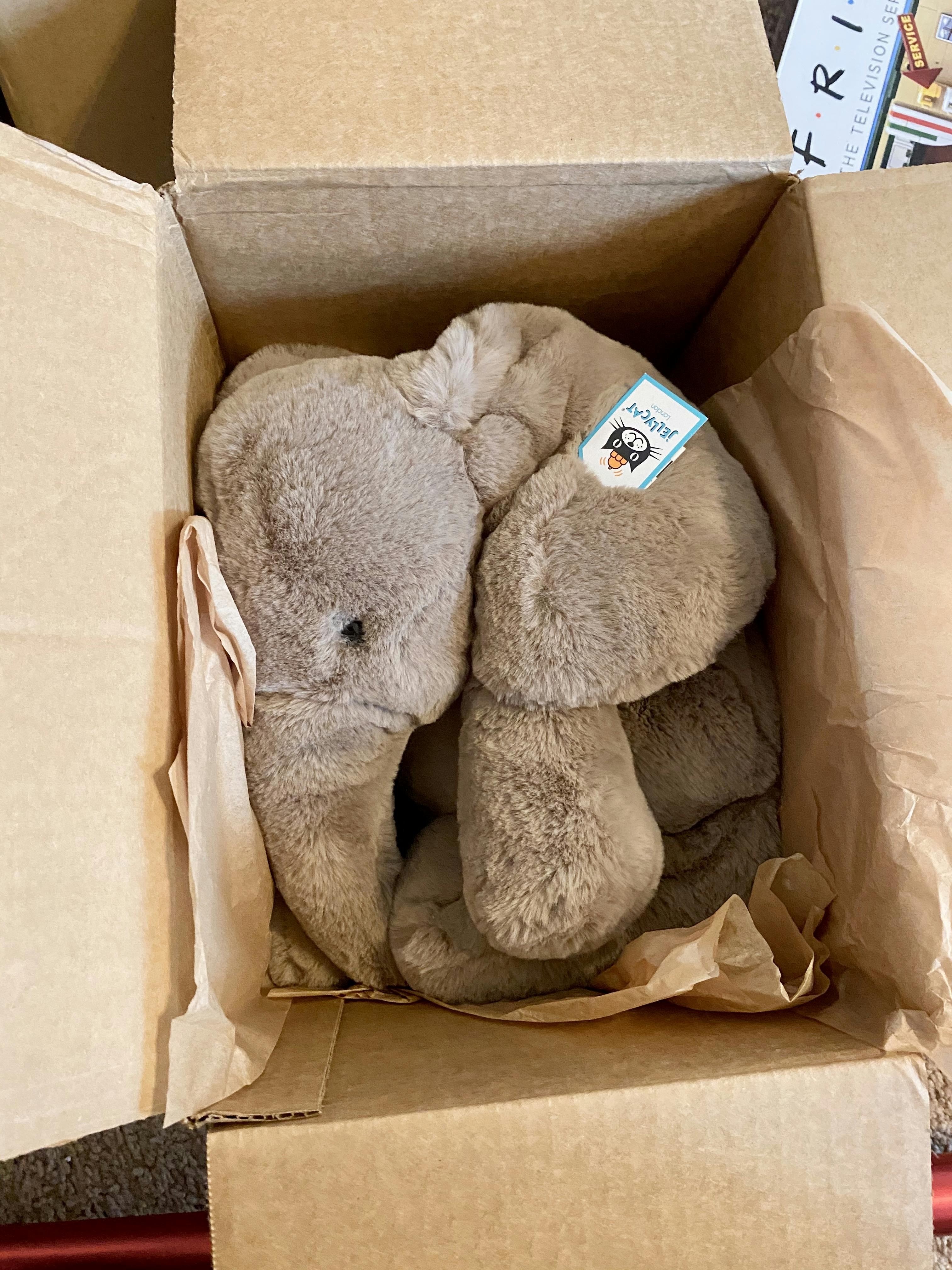 jellycat large smudge elephant