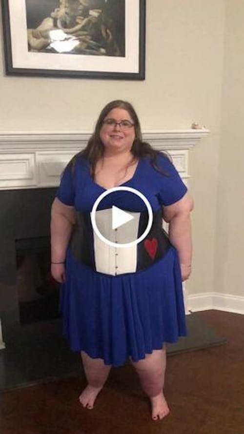 Leather Underbust Cincher; Leather Pride