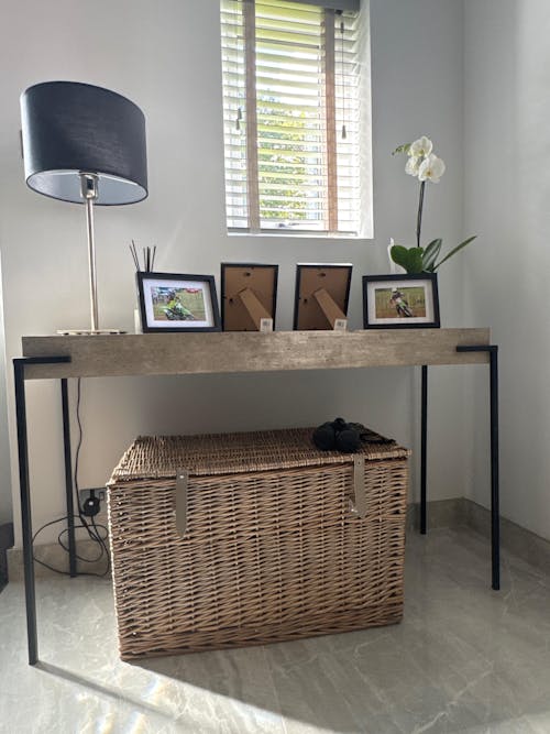Brunswick Concrete Effect Console Table