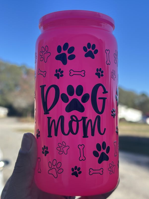 16oz Neon Glass Libby Cup