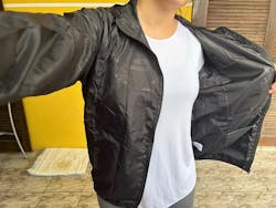 Unisex Waterproof Hiking Rain Jacket with Sun Protection