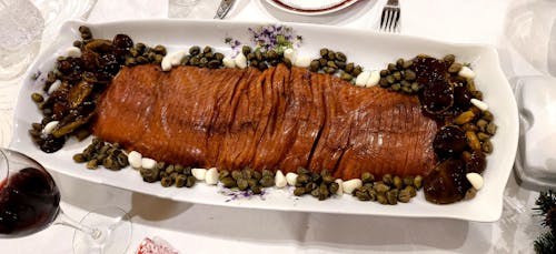 Whole Side of The Sozzled Santa with Christmas Spices, Brandy and Clementine Zest