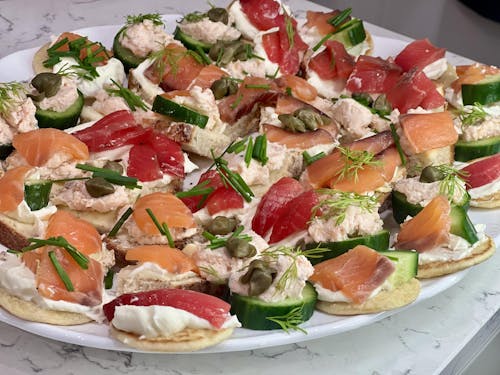 Smoked Salmon Canapé Collection