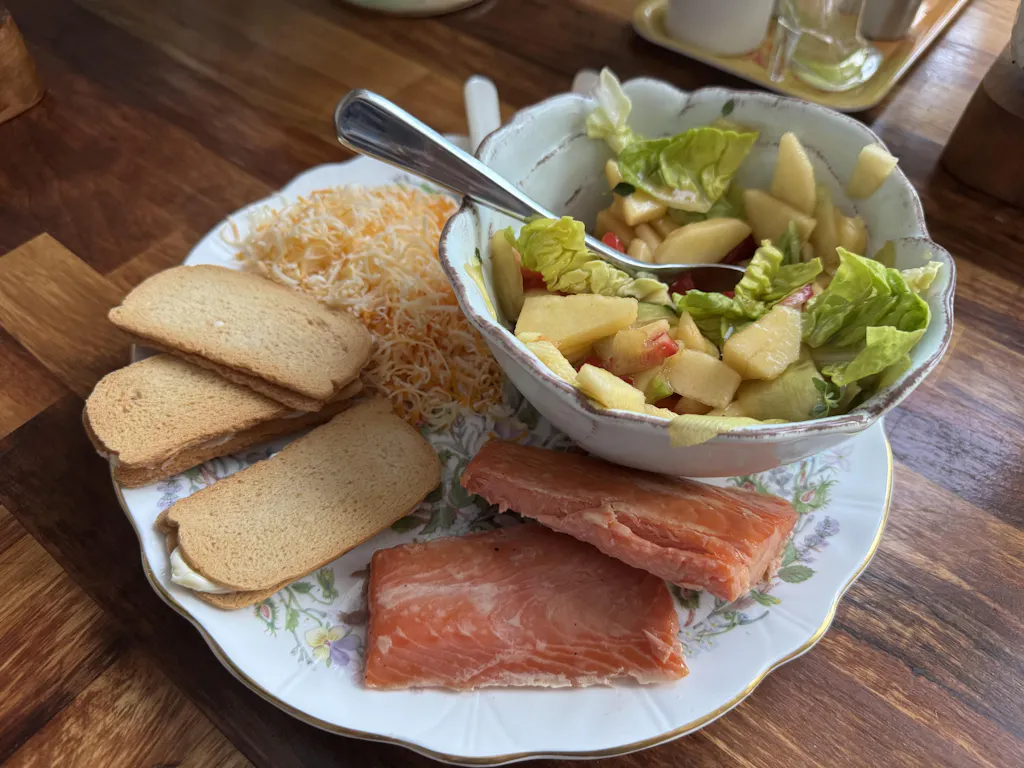 Uncle Sam Roasted Salmon Fillet with Honey & Bourbon