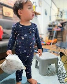 Rocketship PJ Set