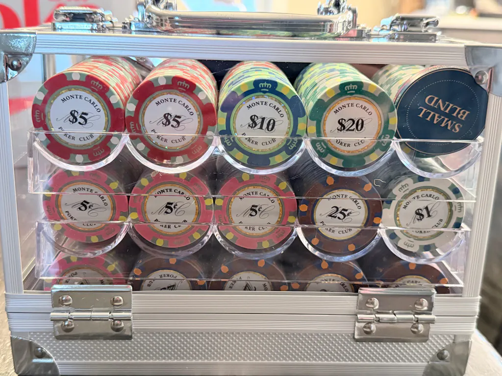 500 Monte Carlo Smooth 14 Gram Poker Chips Bulk