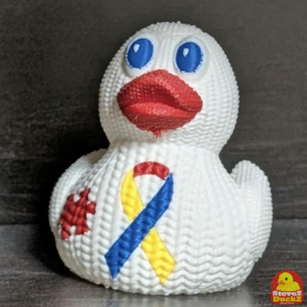 Autism Awareness Duck