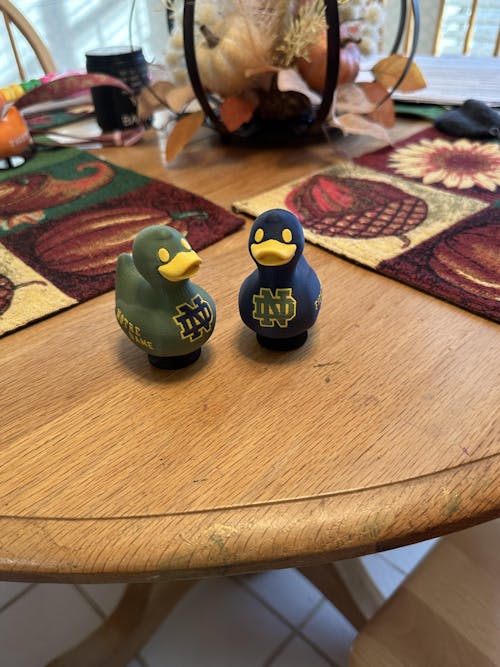 Notre Dame Fighting Irish Duck