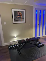 Johnny astride a chair (2025) by Andy Sylvester