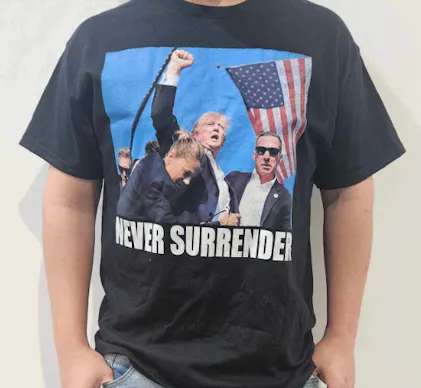 Trump Never Surrender, Trump Fight Shirt, Trump Fight 2024