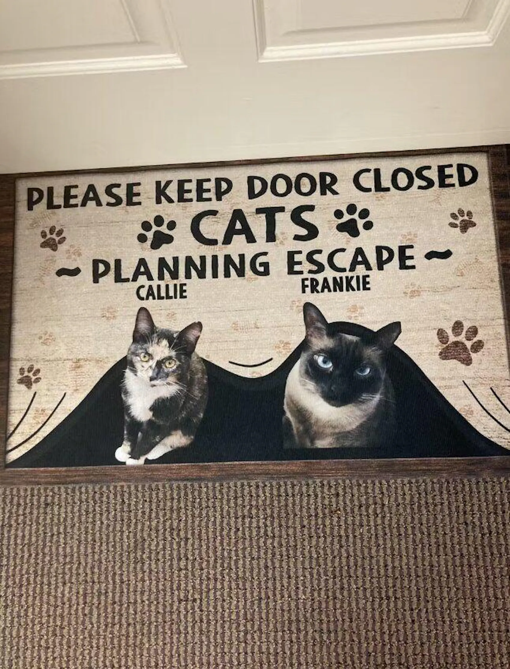 Bageyou, Zerbino Personalizzato Con Nome Del Cane E Scritta "My