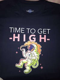 Time To Get High Graphic Tee