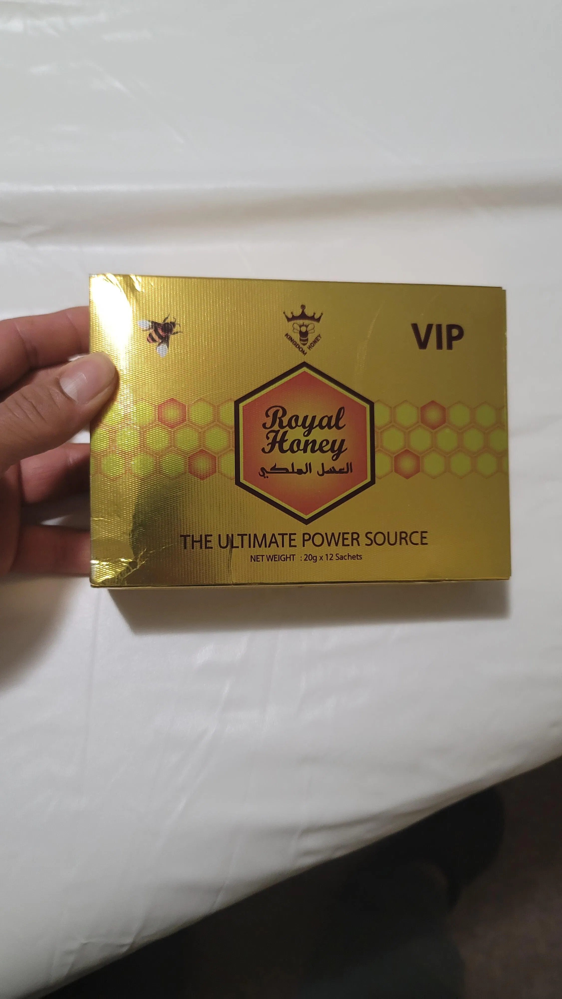 Authentic Royal Honey 12x20g packs for him | Verified