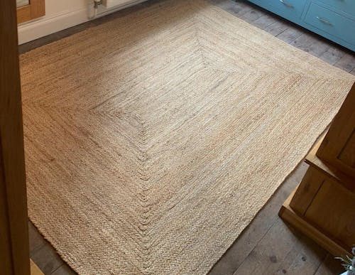 Haven Jute Area Rug Eco friendly Handwoven Jute Rug