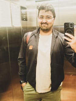 Men's Cotton Twill Jacket - Midnight Navy