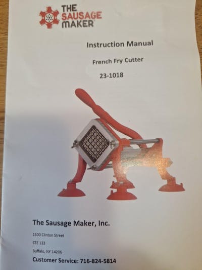 Heavy Duty French Fry Cutter