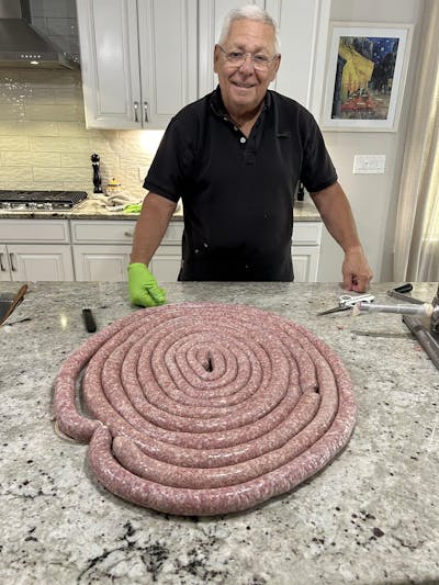 Pretubed Natural Hog Casings 32-35mm