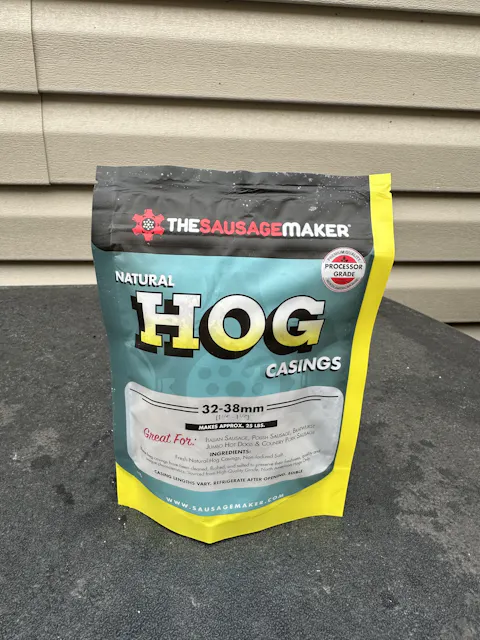 Natural Hog Casings Home Pack 2pack