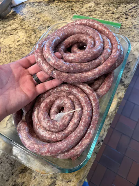 Natural Sheep Casings Home Pack