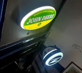John Deere 32" Backlit LED Oval Sign Design #V7125
