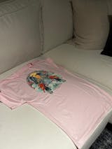 Oversized 'Two Birds' Boxy Tee