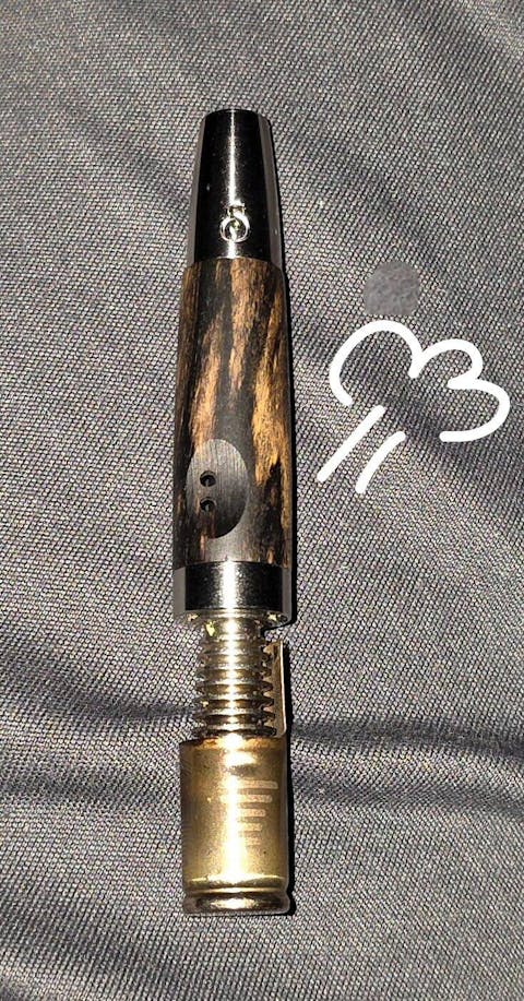 Heritage Micro Stem: Black & White Ebony