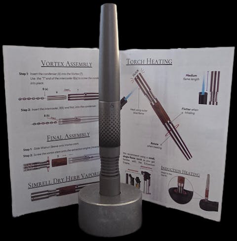 Vortex Sleeve: Textured Titanium