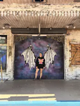 Neon Butterfly Hand Knit Jumper