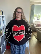 The Young Hearts Jumper - Black