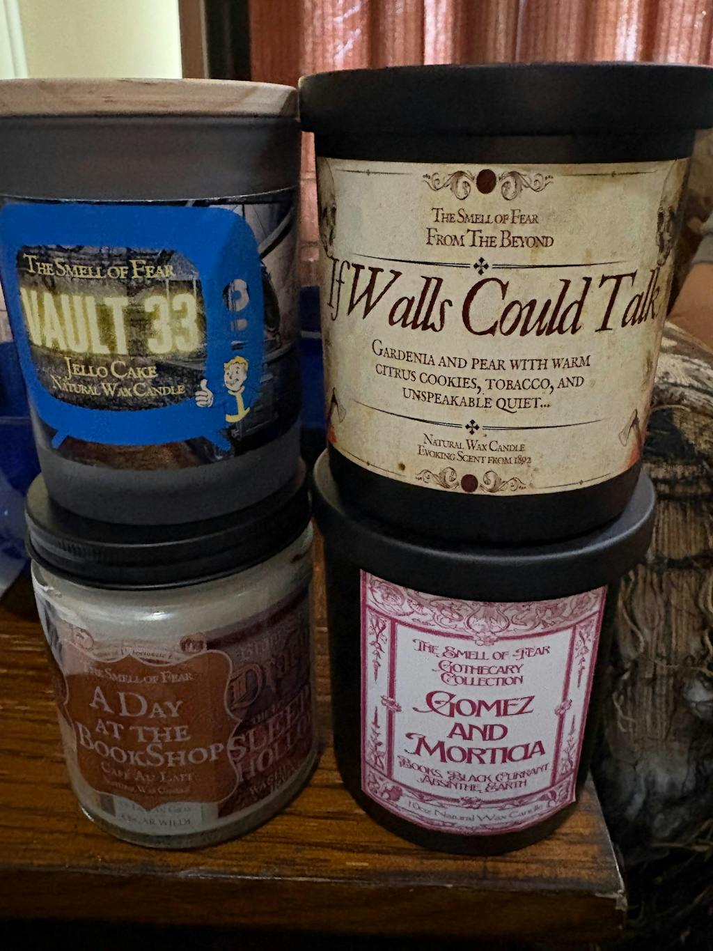 Gomez & Morticia Candle