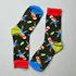 Peppy Parrot Socks for Men and Women | Cotton Blend Socks Vibrant Parrot Design