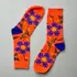 Flower Socks for Men Women | Cotton Blend Socks Vibrant Floral Design