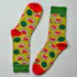 Watermelon Slice Socks for Men Women | Cotton Blend Casual Dress Socks