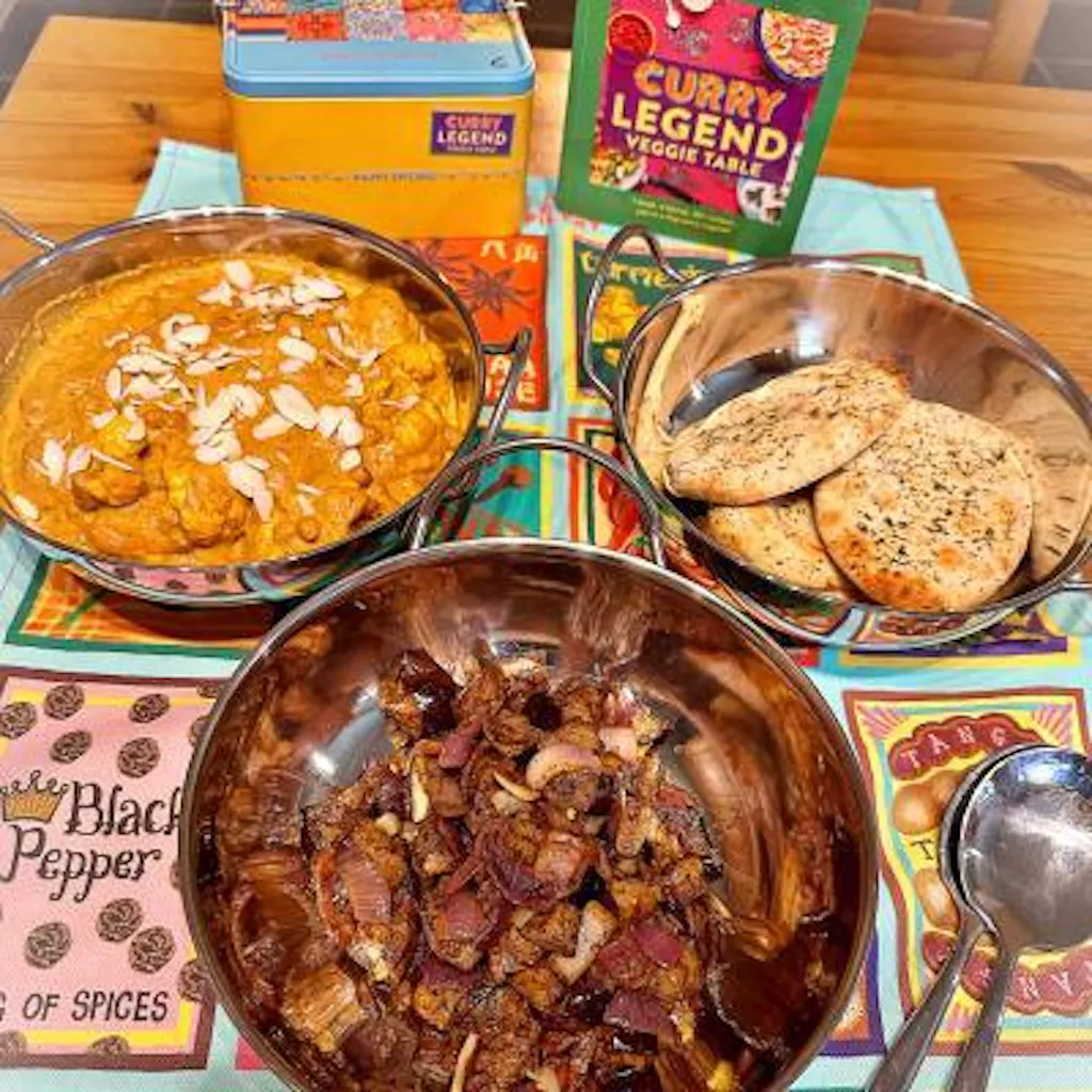 Curry Legend Veggie Table Cookbook Kit – The Spicery