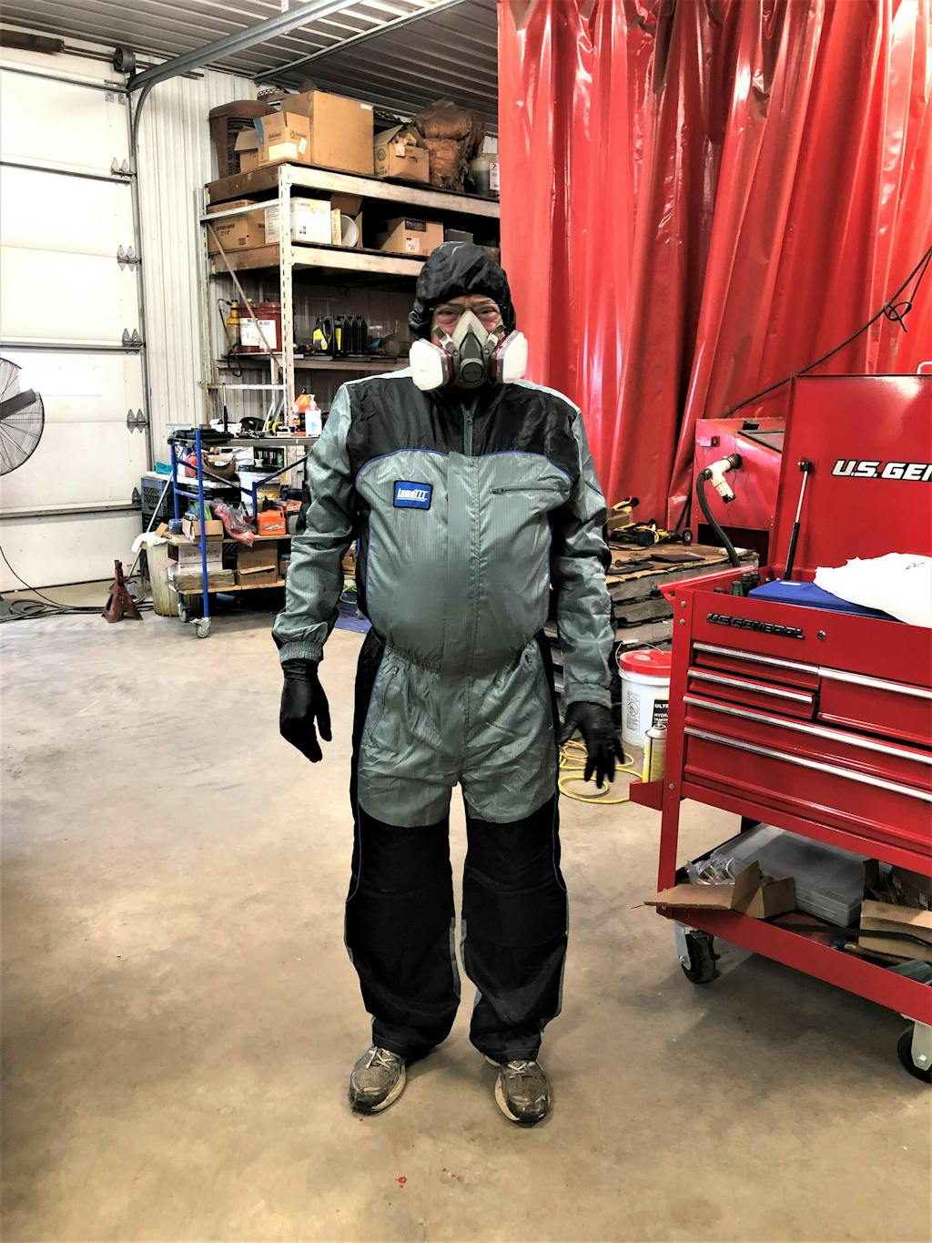 Luma III AntiStatic Spray Paint Suit The Spray Source Protection