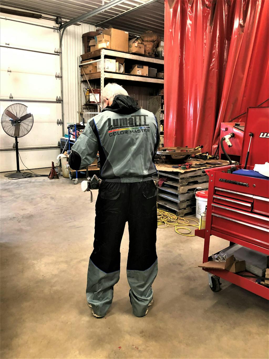 Luma III AntiStatic Spray Paint Suit The Spray Source Protection