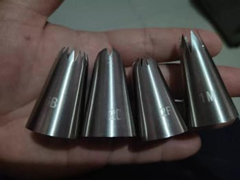 100/50pcs Disposable Pastry Piping Bag and Accessories TSC