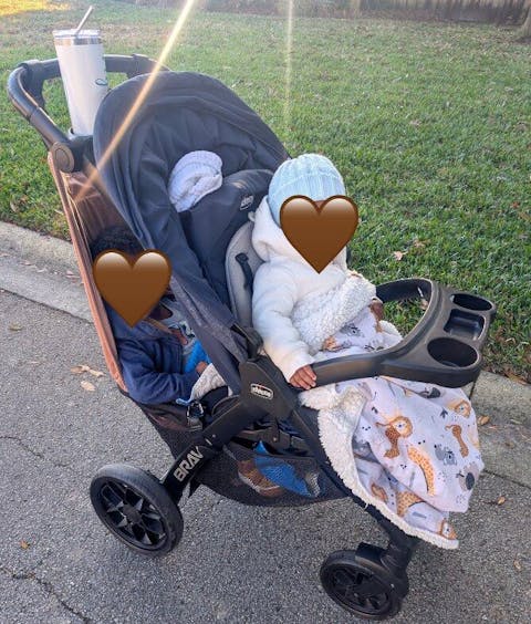 Stroller Sling™ – Black Fox Edition