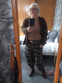 Ramona cardigan - chocolate/mocha