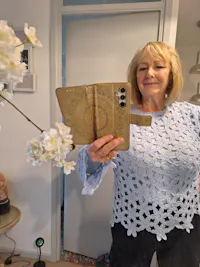 Kerry crochet knit - cream