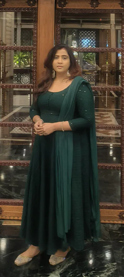 green emerald velvet dress Exclusive Fancy Dress- Sanika IndoWestern in Deep Green at bullionknot