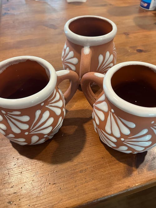 Set of 50 Talavera Jarritos | Handcrafted Mexican Clay Mugs