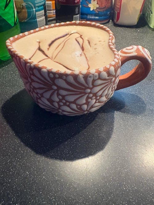 Talavera Heart Mug | Hand-Painted Mexican Coffee Cup