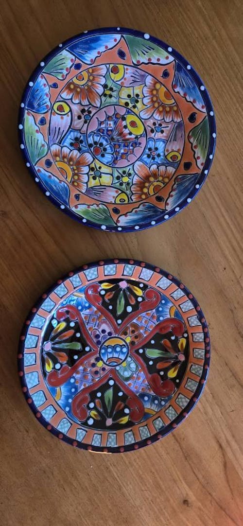 6" Talavera Ceramic Dinner Plate | Authentic Mexican Dinnerware