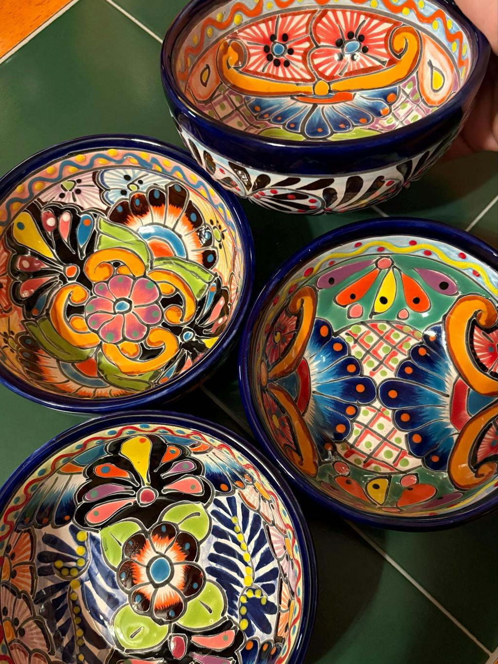 5" Colorful Talavera Ceramic Bowl | Mexican Dinnerware