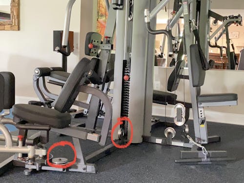 Body Solid Aluminum Pulley Upgrade - GIOT