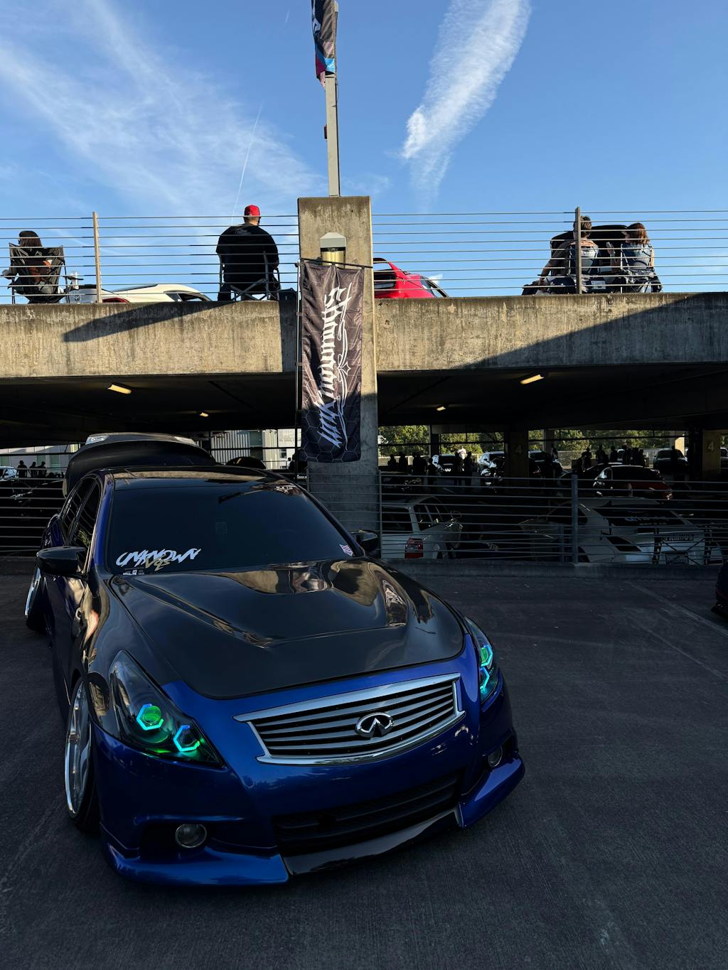 G37 RGB Flow Hex Halo Headlights