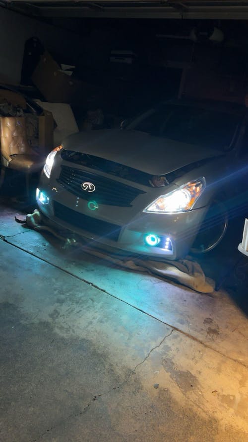 G37 Sedan Sport Bumper LED DRL